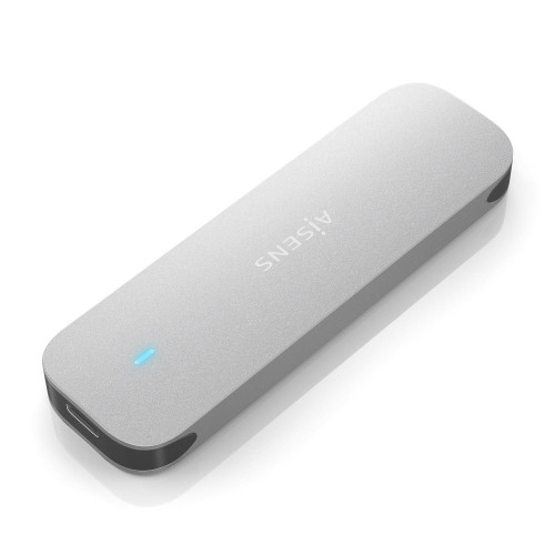 AISENS ASM2-025SL Caixa para Discos Rígidos Compartimento SSD Prateado M.2 AISENS ASM2-025SL Caixa para Discos Rígidos Compartimento SSD Prateado M.2