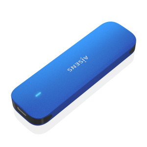 AISENS ASM2-026BLU Caixa para Discos Rígidos Compartimento SSD Azul M.2
