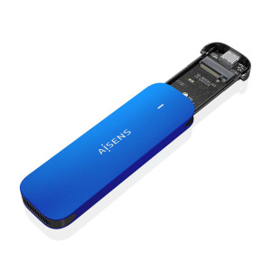 AISENS ASM2-026BLU Caixa para Discos Rígidos Compartimento SSD Azul M.2 2