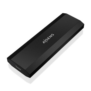 AISENS ASM2-028B Caixa para Discos Rígidos Compartimento SSD Preto M.2