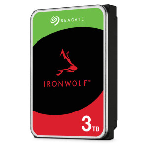 Seagate IronWolf ST3000VN006 unidade de disco rígido 3 TB 5400 RPM 256 MB 3.5" Serial ATA III 2