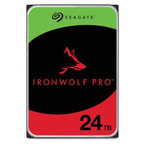 Seagate IronWolf Pro ST24000NT002 unidade de disco rígido 24 TB 7200 RPM 512 MB 3.5" Serial ATA III 2