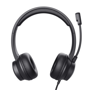 Trust HS-150 Auscultadores Com fios Fita de cabeça Escritório Call center Preto 2