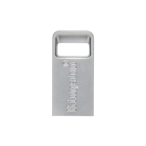 Kingston Technology DataTraveler Micro unidade de memória USB 64 GB USB Type-A 3.2 Gen 1 (3.1 Gen 1) Prateado