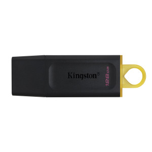 Kingston Technology DataTraveler Exodia unidade de memória USB 128 GB USB Type-A 3.2 Gen 1 (3.1 Gen 1) Preto, Amarelo