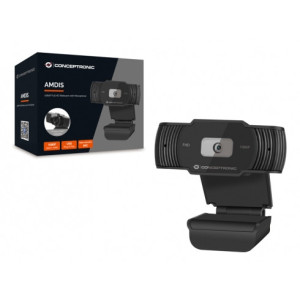 Conceptronic AMDIS04B webcam 1920 x 1080 pixels USB 2.0 Preto 2