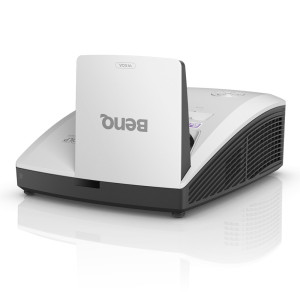 BenQ MW855UST+ Projetor de ultra curta distância 3500 ANSI lumens DLP WXGA (1280x800) Compatibilidade 3D Preto, Branco