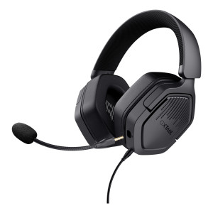 Trust GXT492 Carus Auscultadores Com fios Fita de cabeça Jogos Preto