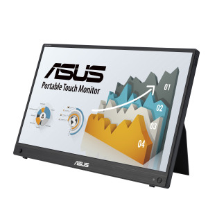 ASUS ZenScreen MB16AHT monitor de ecrã 39,6 cm (15.6") 1920 x 1080 pixels Full HD Ecrã táctil Preto 2