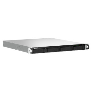 QNAP TS-464U NAS Rack (1U) Intel® Celeron® N5095 8 GB DDR4 0 TB QNAP Turbo System Alumínio, Preto 2