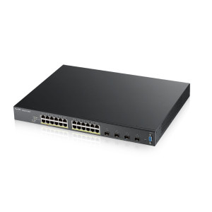 Zyxel XGS2210-28HP Gerido L2 Gigabit Ethernet (10 100 1000) Power over Ethernet (PoE) 1U Preto
