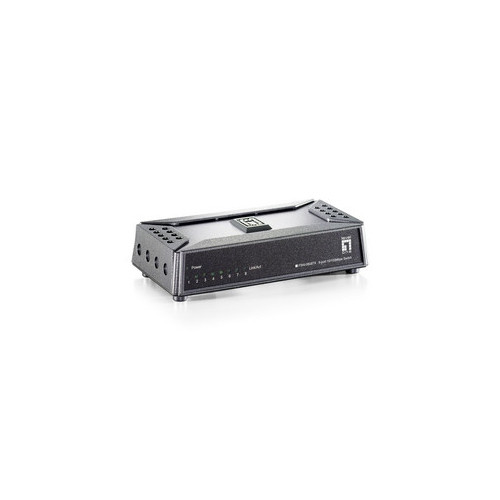 LevelOne FSW-0808TX switch de rede Não-gerido Fast Ethernet (10 100) Cinzento LevelOne FSW-0808TX switch de rede Não-gerido Fast Ethernet (10 100) Cinzento