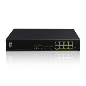 LevelOne GEP-1061 switch de rede Gerido L2 Gigabit Ethernet (10 100 1000) Power over Ethernet (PoE) Preto