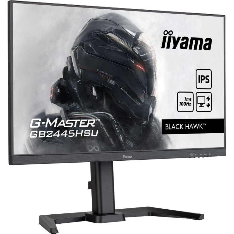 iiyama G-MASTER GB2445HSU-B2 LED display 58,4 cm (23") 1920 x 1080 pixels Full HD Preto