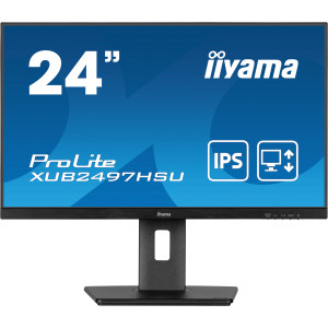 iiyama XUB2497HSU-B2 monitor de ecrã 60,5 cm (23.8") 1920 x 1080 pixels Full HD LED Preto 2