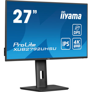 iiyama ProLite XUB2792UHSU-B6 monitor de ecrã 68,6 cm (27") 3840 x 2160 pixels 4K Ultra HD LED Preto