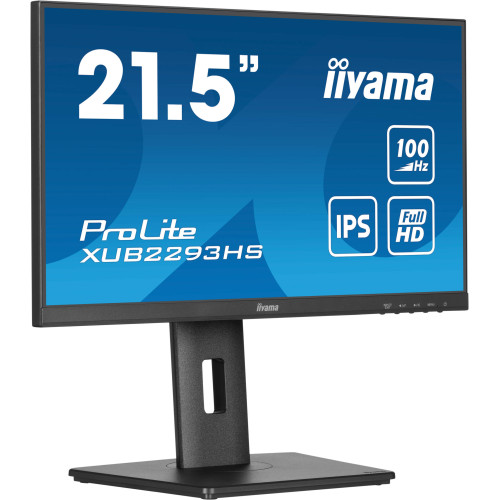 iiyama ProLite XUB2293HS-B6 monitor de ecrã 54,6 cm (21.5") 1920 x 1080 pixels Full HD LED Preto iiyama ProLite XUB2293HS-B6 monitor de ecrã 54,6 cm (21.5") 1920 x 1080 pixels Full HD LED Preto