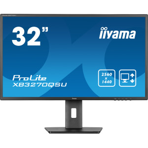 iiyama ProLite XB3270QSU-B1 monitor de ecrã 80 cm (31.5") 2560 x 1440 pixels Quad HD LED Preto 2