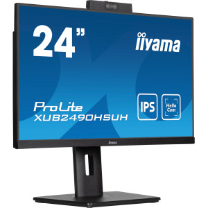 iiyama ProLite XUB2490HSUH-B1 monitor de ecrã 60,5 cm (23.8") 1920 x 1080 pixels Full HD LED Preto