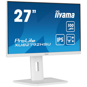 iiyama ProLite XUB2792HSU-W6 LED display 68,6 cm (27") 1920 x 1080 pixels Full HD Branco