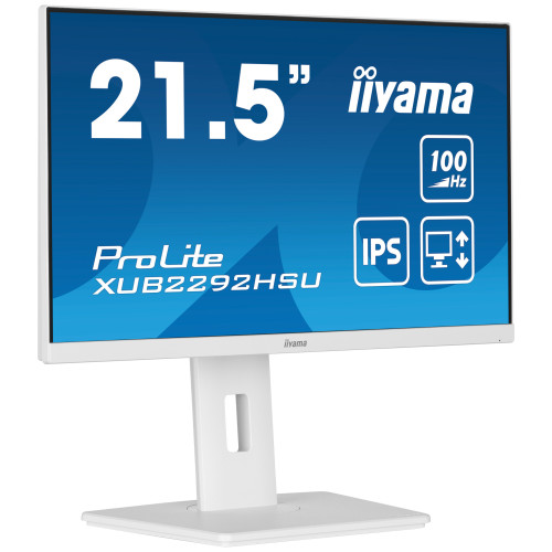 iiyama ProLite XUB2292HSU-W6 monitor de ecrã 54,6 cm (21.5") 1920 x 1080 pixels Full HD LED Branco iiyama ProLite XUB2292HSU-W6 monitor de ecrã 54,6 cm (21.5") 1920 x 1080 pixels Full HD LED Branco