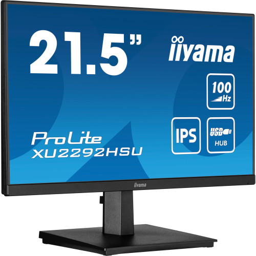 iiyama ProLite XU2292HSU-B6 monitor de ecrã 54,6 cm (21.5") 1920 x 1080 pixels Full HD LED Preto iiyama ProLite XU2292HSU-B6 monitor de ecrã 54,6 cm (21.5") 1920 x 1080 pixels Full HD LED Preto