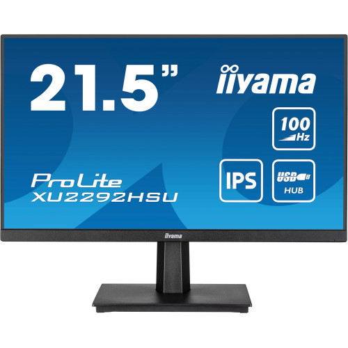 iiyama ProLite XU2292HSU-B6 monitor de ecrã 54,6 cm (21.5") 1920 x 1080 pixels Full HD LED Preto iiyama ProLite XU2292HSU-B6 monitor de ecrã 54,6 cm (21.5") 1920 x 1080 pixels Full HD LED Preto