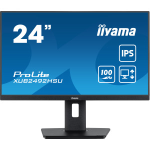 iiyama XUB2492HSU-B6 monitor de ecrã 60,5 cm (23.8") 1920 x 1080 pixels Full HD LED Preto 2