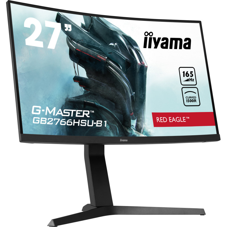 iiyama G-MASTER GB2766HSU-B1 LED display 68,6 cm (27") 1920 x 1080 pixels Full HD Preto