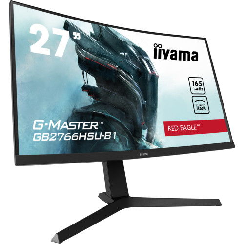 iiyama G-MASTER GB2766HSU-B1 LED display 68,6 cm (27") 1920 x 1080 pixels Full HD Preto iiyama G-MASTER GB2766HSU-B1 LED display 68,6 cm (27") 1920 x 1080 pixels Full HD Preto