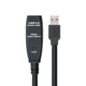 Nanocable 10.01.0312 cabo USB USB 3.2 Gen 1 (3.1 Gen 1) 10 m USB A Preto 2
