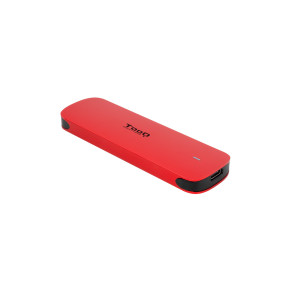 TooQ TQE-2201R Caixa para Discos Rígidos Compartimento SSD Vermelho M.2