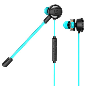 Hiditec Taiko Auscultadores Com fios Intra-auditivo Jogos Preto, Turquesa 2
