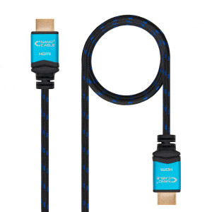 Nanocable 10.15.3702 cabo HDMI 2 m HDMI Type A (Standard) Preto