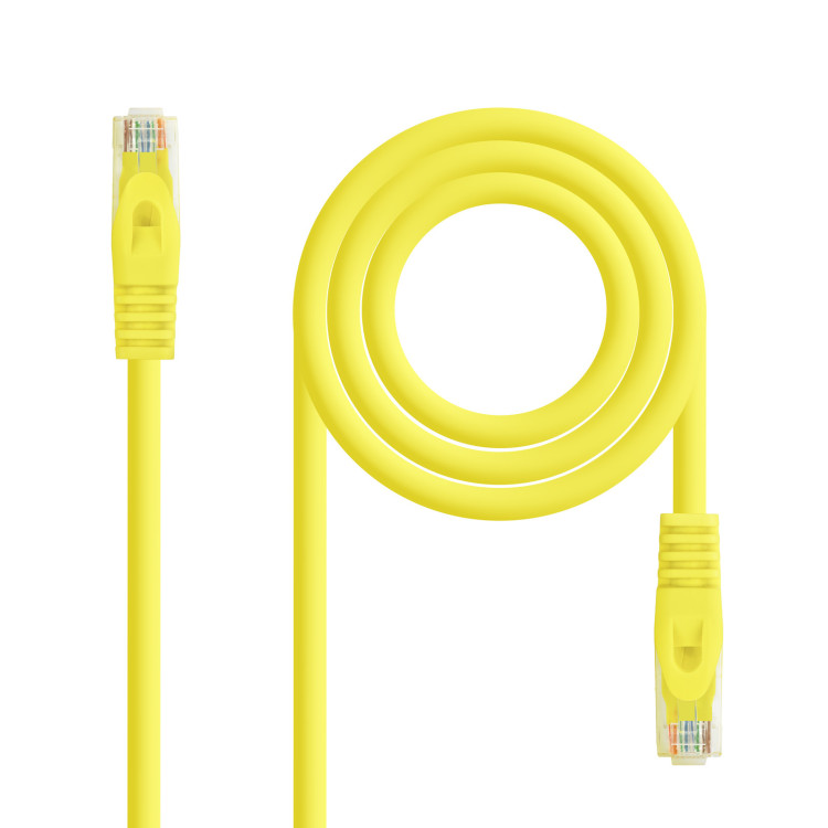 Nanocable 10.20.1802-Y cabo de rede Amarelo 2 m Cat6a U UTP (UTP)