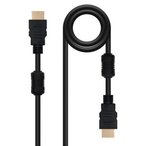Nanocable 10.15.1802 cabo HDMI 1,8 m HDMI Type A (Standard) Preto
