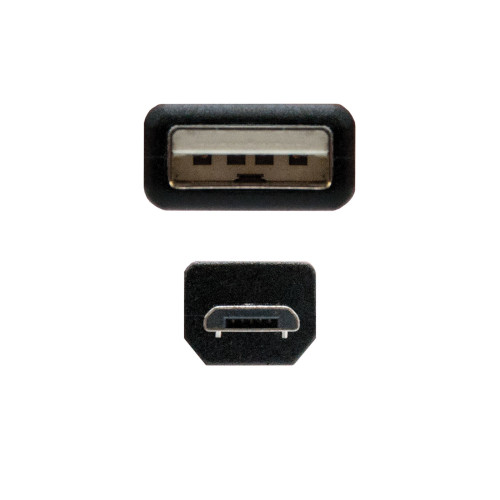 Nanocable 10.01.0501 cabo USB USB 2.0 1,8 m USB A Micro-USB B Preto Nanocable 10.01.0501 cabo USB USB 2.0 1,8 m USB A Micro-USB B Preto