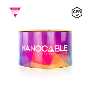 Nanocable 10.20.1700-305 cabo de rede Laranja 305 m Cat7 SF UTP (S-FTP) 2