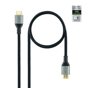 Nanocable 10.15.8102 cabo HDMI 2 m HDMI Type A (Standard) Preto