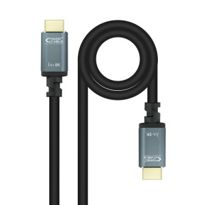 Nanocable 10.15.8002 cabo HDMI 2 m HDMI Type A (Standard) Preto