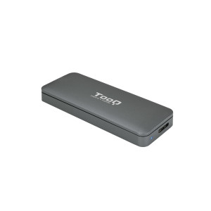 TooQ TQE-2281G Caixa para Discos Rígidos Compartimento SSD Cinzento M.2
