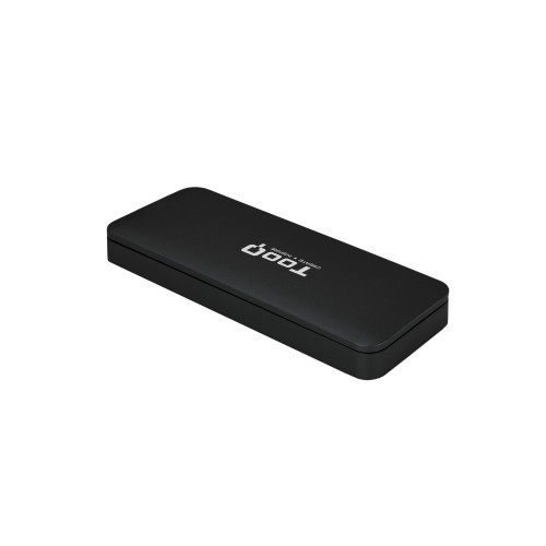 TooQ TQE-2280B Caixa para Discos Rígidos Compartimento SSD Preto M.2