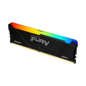 Kingston Technology FURY Beast RGB módulo de memória 8 GB 1 x 8 GB DDR4 3200 MT s 2