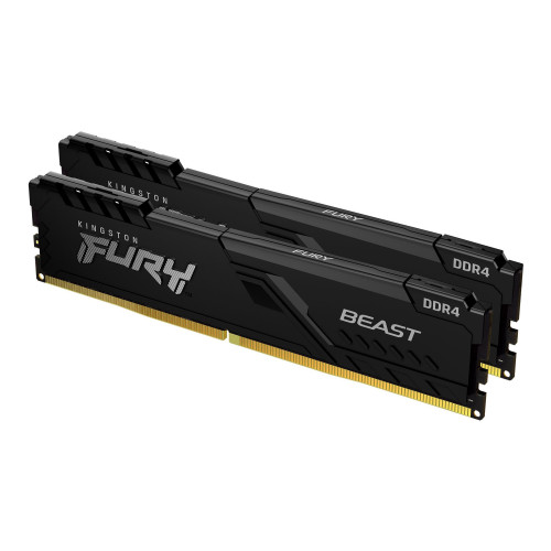 Kingston Technology FURY Beast módulo de memória 64 GB 2 x 32 GB DDR4 3200 MT s Kingston Technology FURY Beast módulo de memória 64 GB 2 x 32 GB DDR4 3200 MT s