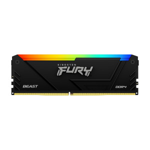 Kingston Technology FURY Beast RGB módulo de memória 8 GB 1 x 8 GB DDR4 3600 MT s