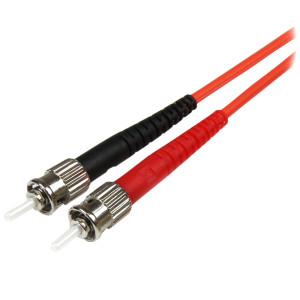 StarTech.com 50FIBLCST1 Cabo InfiniBand Fibra Ótica 1 m LC ST Laranja 2