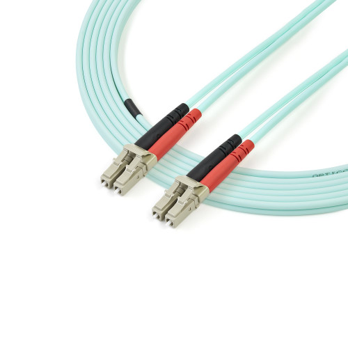 StarTech.com 450FBLCLC3 Cabo InfiniBand Fibra Ótica 3 m LC Cor aqua StarTech.com 450FBLCLC3 Cabo InfiniBand Fibra Ótica 3 m LC Cor aqua