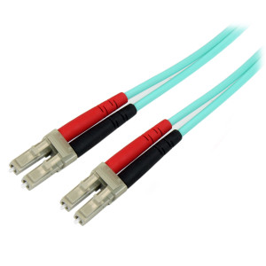 StarTech.com A50FBLCLC10 Cabo InfiniBand Fibra Ótica 10 m LC Cor aqua