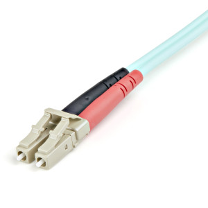 StarTech.com A50FBLCLC1 Cabo InfiniBand Fibra Ótica 1 m LC Cor aqua 2