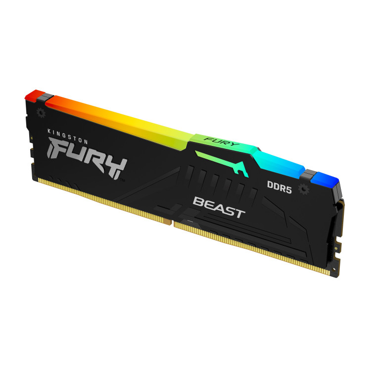 Kingston Technology FURY Beast RGB módulo de memória 8 GB 1 x 8 GB DDR5 5200 MT s